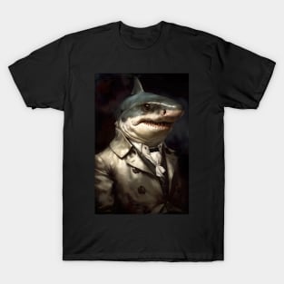 Great White Shark Classic Portrait T-Shirt